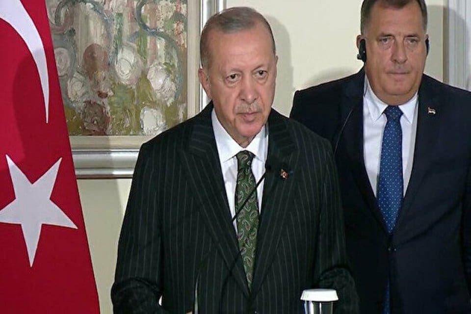 Cumhurbaşkanı Recep Tayyip Erdoğan, Bosna Hersek'te Devlet Başkanlığı Konseyi Başkanı