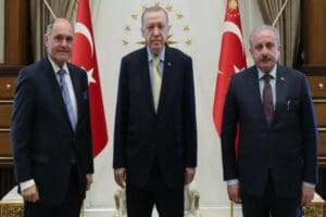Cumhurbaşkanı Recep Tayyip Erdoğan, Avusturya Meclis Başkanı Wolfgang Sobotka ile
