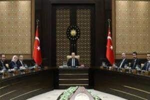 &nbsp; Cumhurbaşkanı Erdoğan başkanlığında Beştepe'de yapılan kabine toplantısı&nbsp;sona erdi. Toplantının