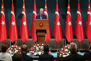Cumhurbaşkanlığı kabinesi bug&uuml;n Beştepe&rsquo;de toplandı. Toplantı 1.5 saat s&uuml;rd&uuml;. Cumhurbaşkanı