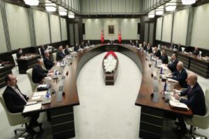 Kabine yarın Cumhurbaşkanı Erdoğan'ın başkanlığında toplanacak. Toplantının ana gündem maddesinin