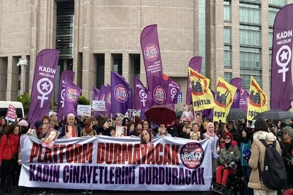 Kadın Cinayetlerini Durduracağız Platformu Derneği hakkında &ldquo;kanuna ve ahlaka aykırı