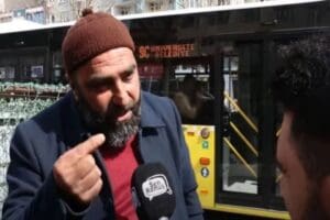 Batman'da yapılan bir sokak r&ouml;portajında, kendisini Hizbullah&ccedil;ı olarak tanımlayan bir