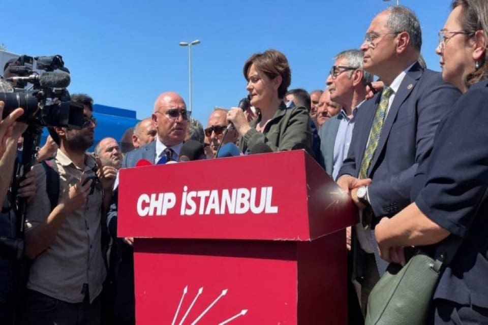 Millet bah&ccedil;esi yapılmak istenen Atat&uuml;rk Havalimanı&rsquo;na iş makinelerinin girmesinin yankıları