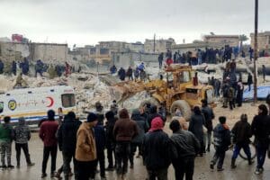 Merkez &uuml;ss&uuml; Kahramanmaraş olan 7,7 ve 7,6 b&uuml;y&uuml;kl&uuml;ğ&uuml;ndeki depremlerde, Suriye'nin