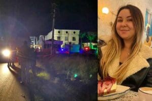 Torbalı il&ccedil;esinde, otomobilin &ccedil;arptığı motosikletin s&uuml;r&uuml;c&uuml;s&uuml; Meryem Balım (22) hayatını