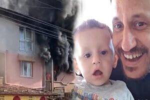 Hatay&rsquo;da iki katlı evde &ccedil;ıkan yangında 2 yaşındaki ikiz kardeşler