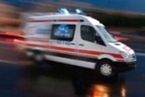 İZMİR'in &Ccedil;iğli il&ccedil;esinde, kamyona arkadan &ccedil;arpan otomobilin s&uuml;r&uuml;c&uuml;s&uuml; Burak &Ouml;zen