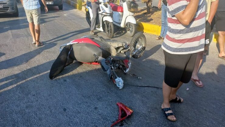 Kamyonet kırmızı ışıkta geçti, çarptığı motosikletli öldü