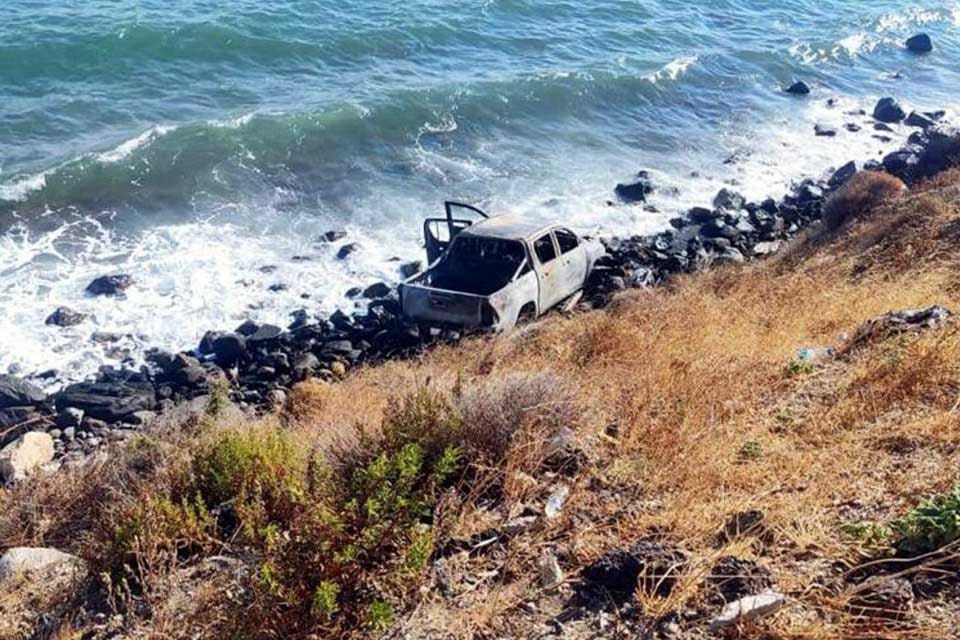 Tolga TAH&Ccedil;I/ İZMİR, (DHA)- İZMİR'in Urla il&ccedil;esinde, u&ccedil;urumdan deniz kenarına