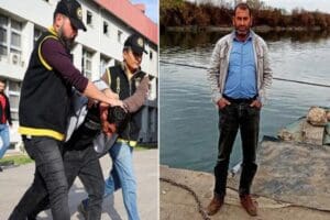 Adana&rsquo;da Cumali Sucu (51), zihinsel engelli oğluyla dalga ge&ccedil;ince uyardığı