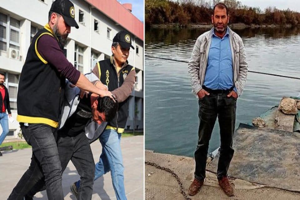 Adana&rsquo;da Cumali Sucu (51), zihinsel engelli oğluyla dalga ge&ccedil;ince uyardığı