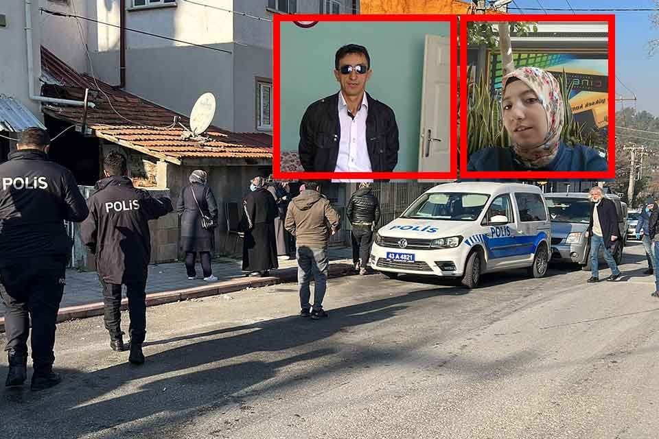 K&uuml;tahya'da İsmail T&uuml;r&uuml;n (44), evde tartıştığı 3 &ccedil;ocuk annesi eşi