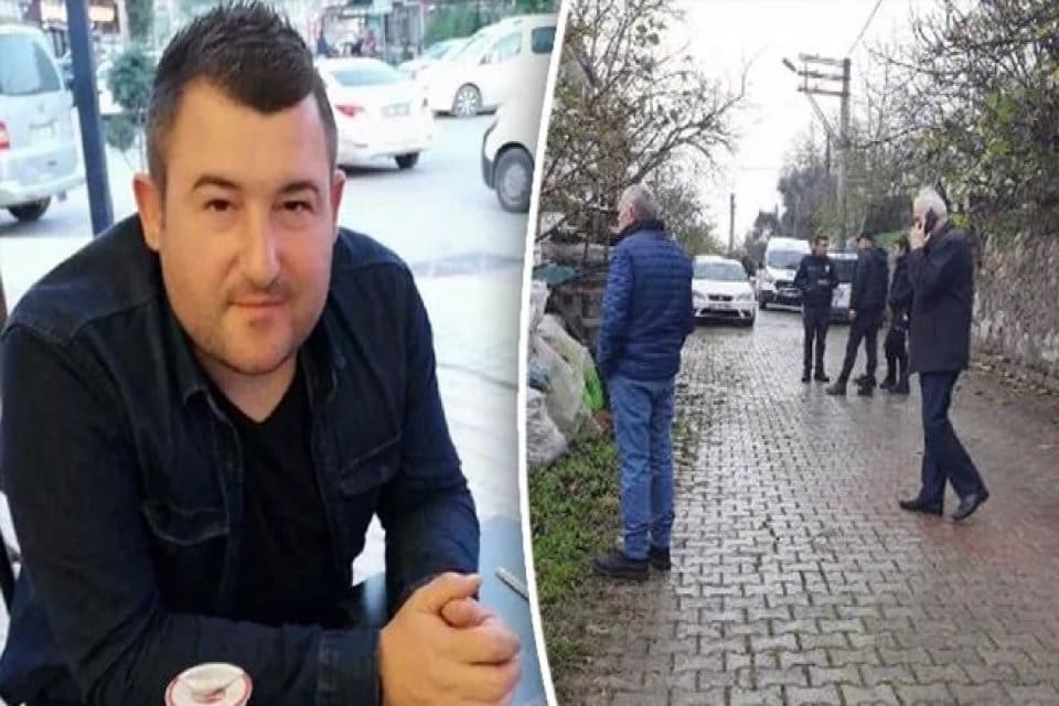 İzmit'te Tamer T. (43), bah&ccedil;ede &ccedil;alışan babası Hasan T.&rsquo;yi (63)