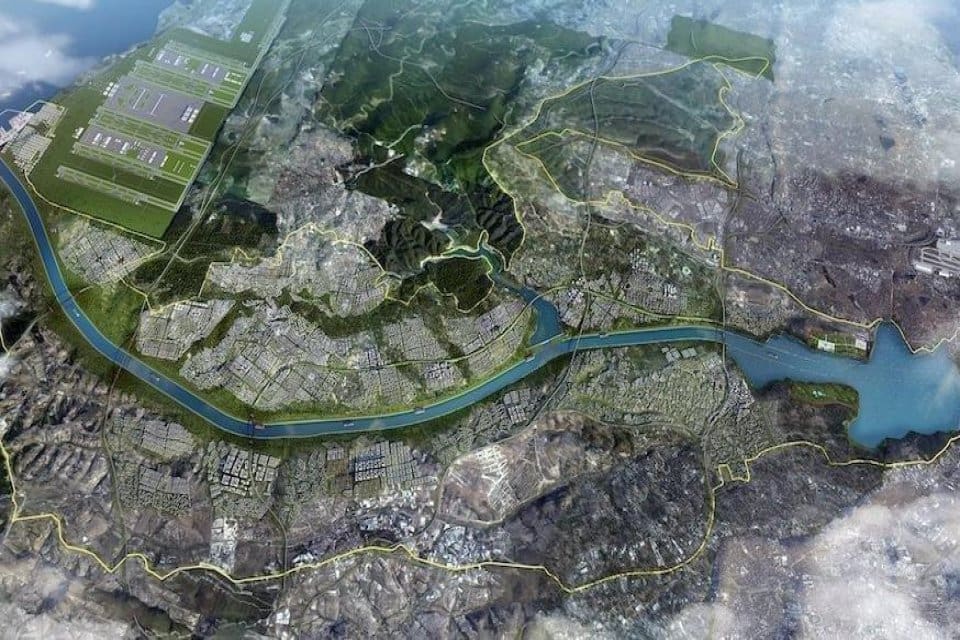 Halkalı-Ispartakule arasında yapılacak Kanal İstanbul ge&ccedil;işi demiryolu hattı inşaatının, danışmanlık