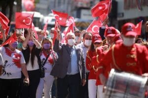 Ulu &Ouml;nder Mustafa Kemal Atat&uuml;rk&rsquo;&uuml;n Samsun&rsquo;a &ccedil;ıkarak Ulusal Kurtuluş Savaşı&rsquo;nın