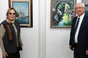 Karabağlar Belediyesi, Atanur ve Erol Meri&ccedil; At&ouml;lyesi'nde sanat &ccedil;alışmalarını s&uuml;rd&uuml;ren