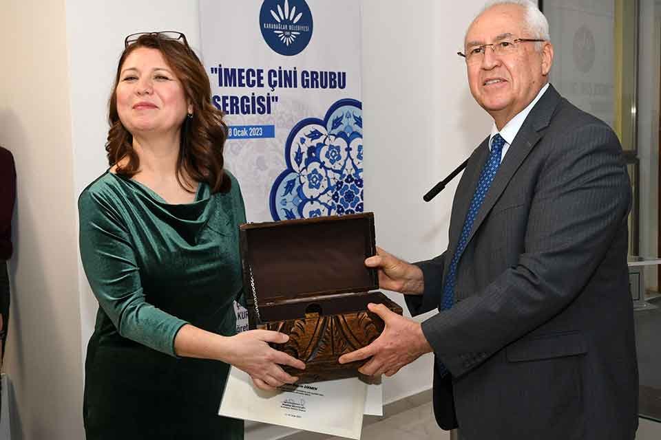 Karabağlar Belediyesi Sosyal Yardım İşleri M&uuml;d&uuml;rl&uuml;ğ&uuml; kursiyerlerinin oluşturduğu İmece &Ccedil;ini