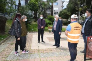 Karabağlar Belediyesi, ilçenin en büyük yeşil alanlarından Esenyalı Mahalllesi’ndeki Özdemir