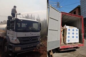 Artvin Arhavi&rsquo;ye hijyen kolileri, Bodrum&rsquo;a araz&ouml;z ve personel g&ouml;nderildi. Karabağlar