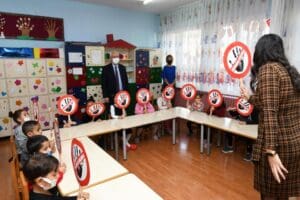 Karabağlar Belediyesi tarafından &ldquo;19 Kasım D&uuml;nya &Ccedil;ocuğa Y&ouml;nelik İstismarı &Ouml;nleme