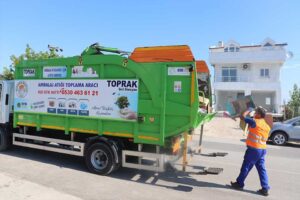 Karaburun Belediyesi, plastik atıklar başta olmak üzere geri dönüştürülebilir atıkların