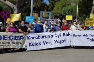 Rüzgâr Enerjisi Santrallerinin adeta istilasına sahne olan Karaburun, bu kez