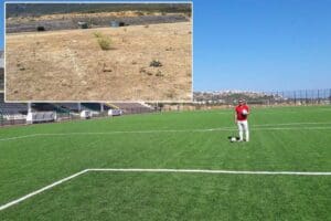 İzmir'in g&ouml;zde il&ccedil;esi Karaburun'un daha &ouml;nce bakımsızlıktan tarla haline gelen,