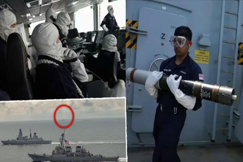 D&uuml;n Karadeniz'de İngiliz ve Rus donanması arasında yaşanan sıcak temasın