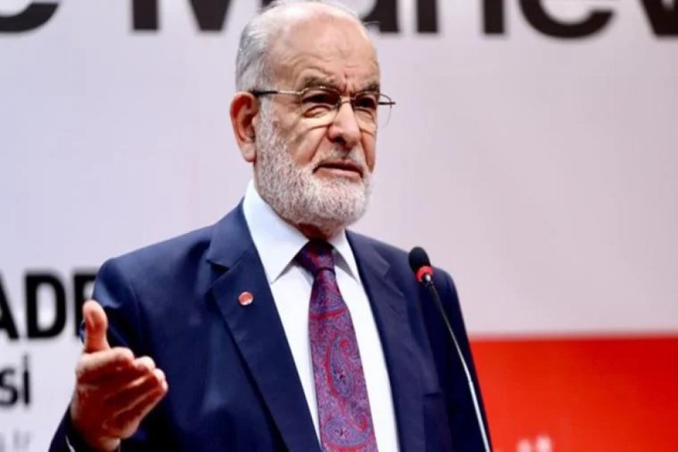 Saadet Partisi Genel Başkanı Temel Karamollaoğlu, Cumhurbaşkanı Recep Tayyip Erdoğan’ın