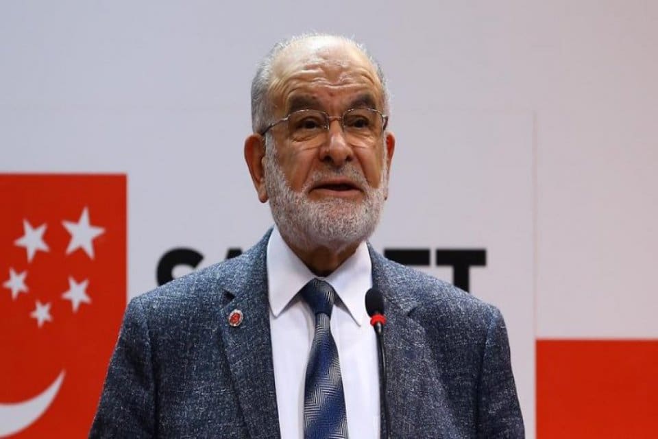 Saadet Partisi Genel Başkanı Temel Karamollaoğlu, siyasi partiler arasında ittifakın