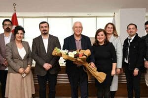 &Ouml;zveriyle &ccedil;alışan eğitimciler, desteklerinden &ouml;t&uuml;r&uuml; Başkan Selvitopu'na teşekk&uuml;r ziyareti ger&ccedil;ekleştirdi.