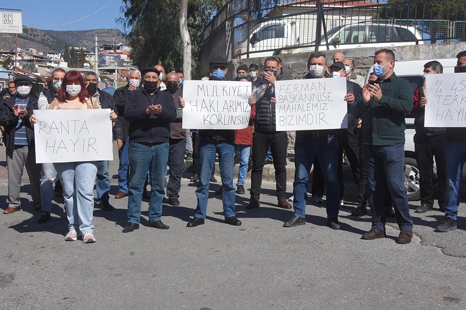 İzmir'in Karşıyaka ilçesinde 3 mahalleyi kapsayan kentsel dönüşüm imar planında