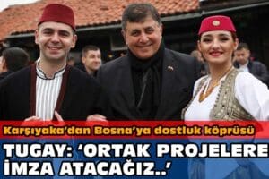 Karşıyaka Belediye Başkanı Dr. Cemil Tugay, yerel y&ouml;netimleri ziyaret etmek