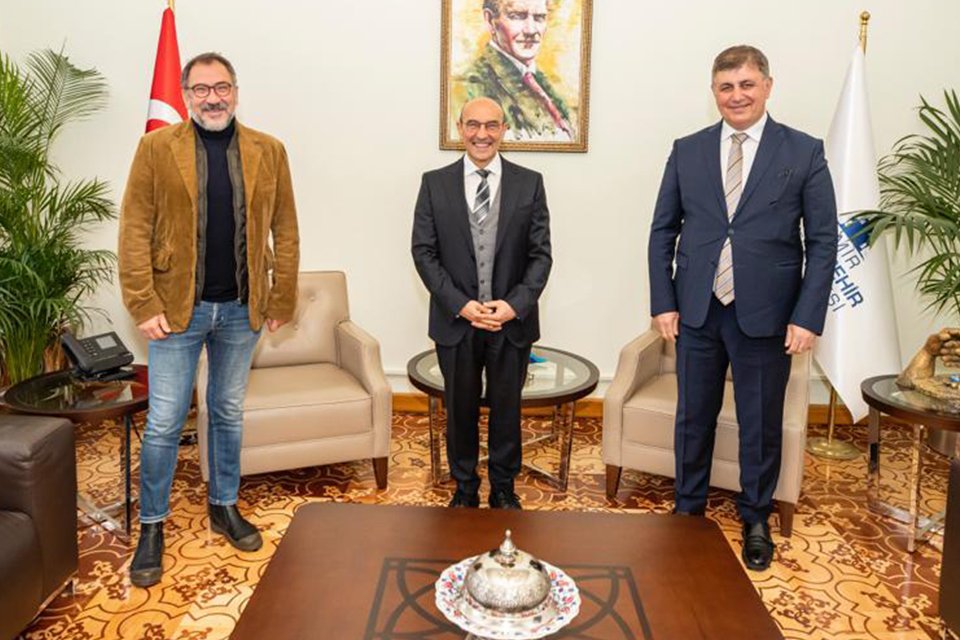 Karşıyaka Belediye Başkanı Dr. Cemil Tugay, Karşıyaka Spor Kulübü Başkanı