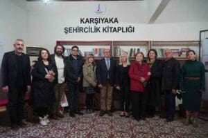 Karşıyaka Belediyesi Alaybey Ahavad Şalom Sinagogu&rsquo;nda &lsquo;Karşıyaka Şehircilik Kitaplığı&rsquo;nın a&ccedil;ılışını