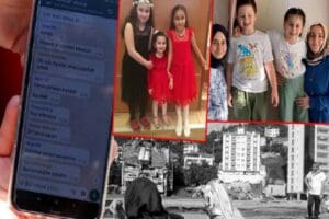 Sel felaketini yaşayan Kastamonu'nun Bozkurt il&ccedil;esinde &ccedil;&ouml;ken &Ouml;l&ccedil;er Apartmanı'nda oturan