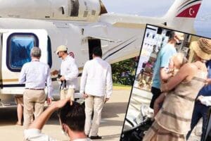 Kızları Daisy Dove ile Bodrum&rsquo;da tatil yapan d&uuml;nyaca &uuml;nl&uuml; yıldızlar