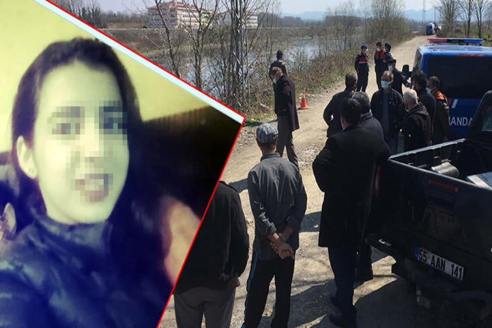 Samsun'un &Ccedil;arşamba il&ccedil;esinde, d&uuml;n kaybolan Rabia Ş.'nin (17), Yeşilırmak Nehri'nde