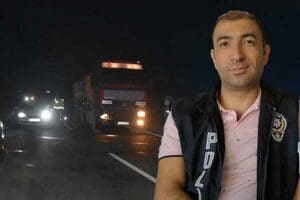 MUĞLA'daki trafik kazasına m&uuml;dahale edip dubaları kaldırdığı sırada otomobilin &ccedil;arpmasıyla