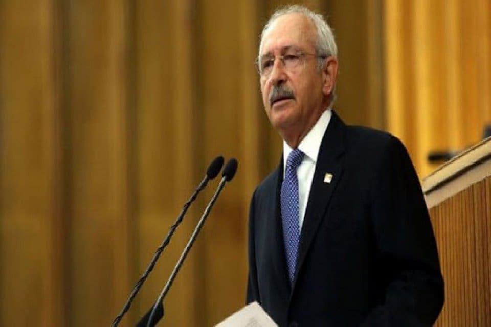 CHP Lideri Kemal Kılı&ccedil;daroğlu, partisinin grup toplantısında g&uuml;ndeme dair &ouml;nemli
