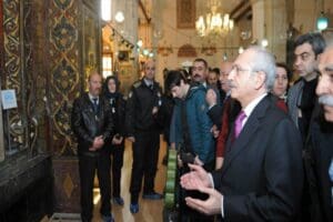 Millet İttifakı'nın 13. Cumhurbaşkanı adayı ve CHP Genel Başkanı&nbsp;Kemal Kılı&ccedil;daroğlu,