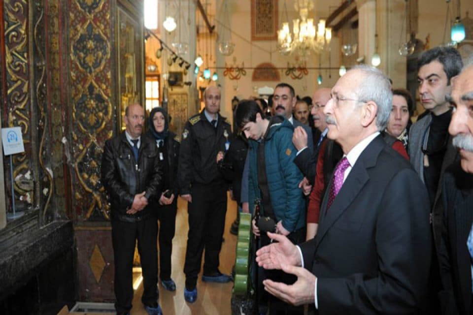 Millet İttifakı'nın 13. Cumhurbaşkanı adayı ve CHP Genel Başkanı&nbsp;Kemal Kılı&ccedil;daroğlu,
