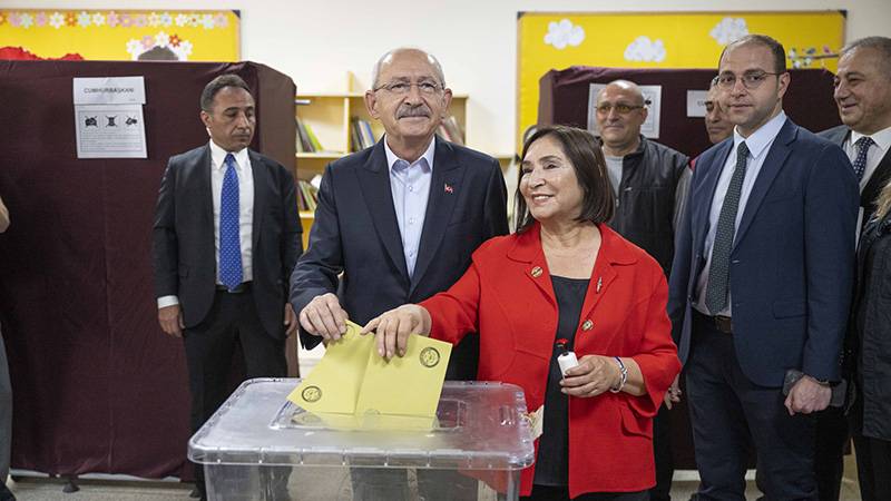 CHP Lideri ve Millet İttifakı Cumhurbaşkanı Adayı Kemal Kılıçdaroğlu’nun oy