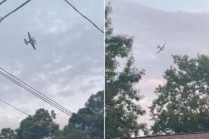 ABD'nin Mississippi eyaletinde bir pilotun &ccedil;aldığı u&ccedil;ağı AVM'ye &ccedil;arpmakla tehdit
