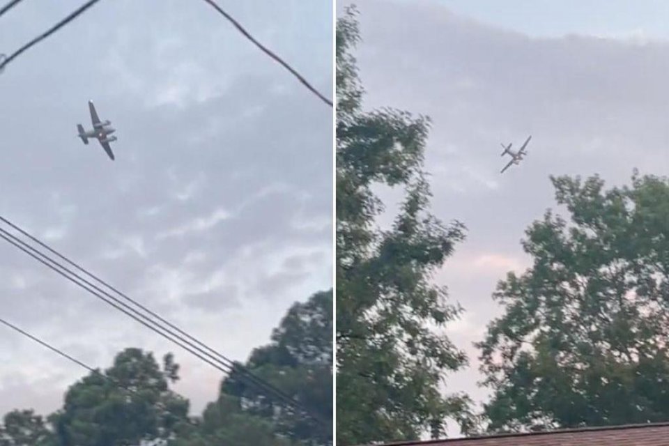 ABD'nin Mississippi eyaletinde bir pilotun &ccedil;aldığı u&ccedil;ağı AVM'ye &ccedil;arpmakla tehdit