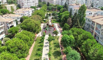 Kent içinde yeşil bir vaha!… Karabağlar'da parklar yenileniyor
