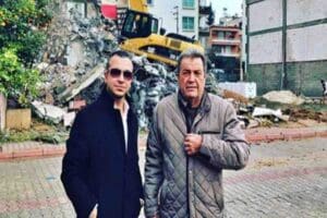Kahramanmaraş'ta yıkılan 14 katlı binanın m&uuml;teahhiti Hasan Alparg&uuml;n'&uuml;n KKTC'nin başkenti