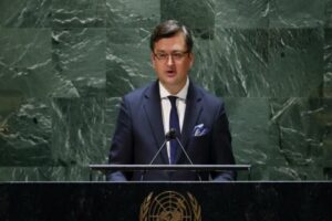 Ukrayna Dışişleri Bakanı Dmitro Kuleba, "Putin, hi&ccedil;bir hedefine ulaşabilmiş değil.