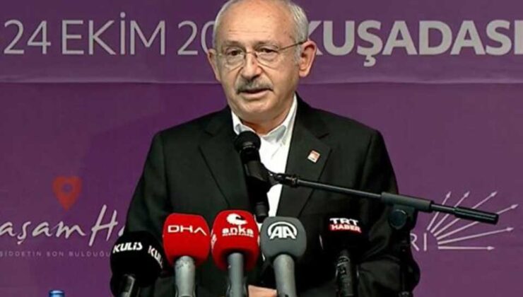 CHP Lideri Kılıçdaroğlu: '6 ayda ülkemize nefes aldıracağız'